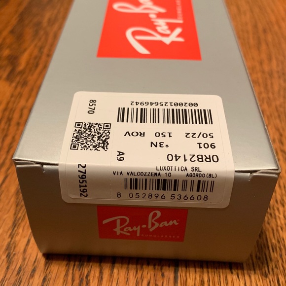 SALE🚨RayBan Wayfarer Classic Sunglasses RB2140 😎 - Picture 6 of 7